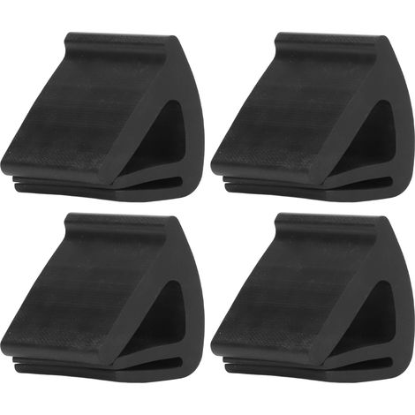 clips de fixation de pare-brise en caoutchouc noir 102005801 pour voiturette de golf EZGO Club Car (1/5)