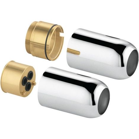 Adattatore PLAN adatto per Flexx Boxx e monocomando Wasc bronzo spazzolato KEUCO