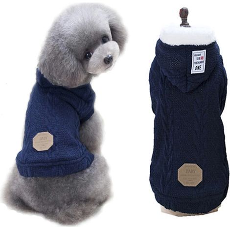 Ropa para mascotas Ropa para perros Suéter inglés para perros pequeños y medianos (1/4)