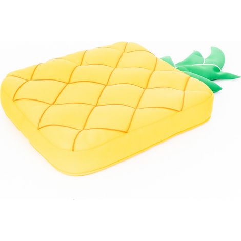 Westmann Tissu Ile flottante Ananas Jaune 68x130x13 cm (1/5)