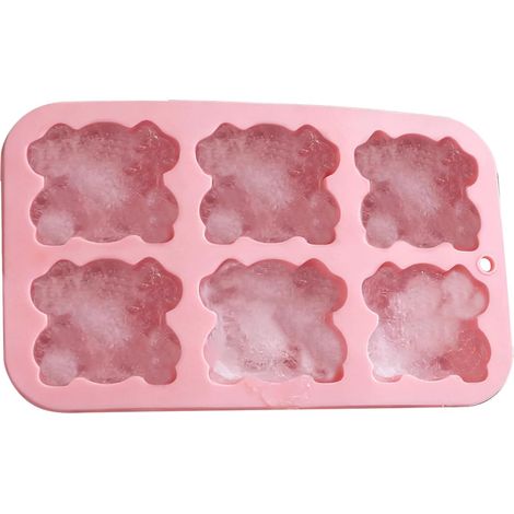 à glace en forme de chien Silicone réutilisable et antiadhésif (1/5)