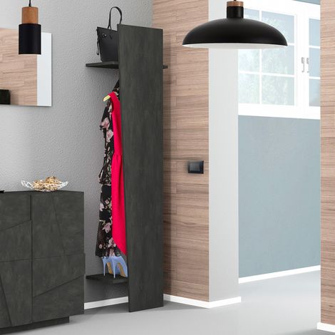 Aparador Mavis de 220x40 cm, color blanco, para salón/cocina, 4 puertas, 3 cajones. (1/5)