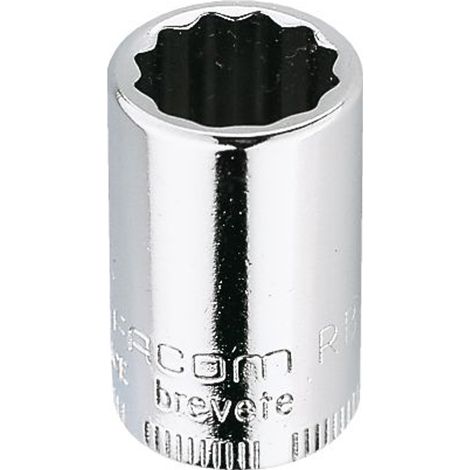 FACOM Steckschlüssel 1/4 12-Kant dünn 3/8 (1/3)