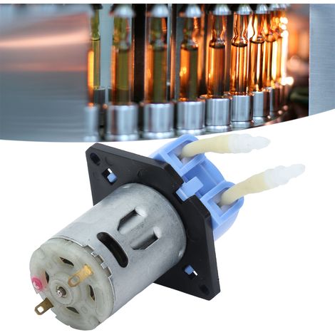 12V Gleichstrom-Schlauchpumpe, Wasserpumpe, kleine selbstansaugende Laborpumpe, Materialpumpe, Aquariumpumpe, Schlauchpumpe. (1/5)