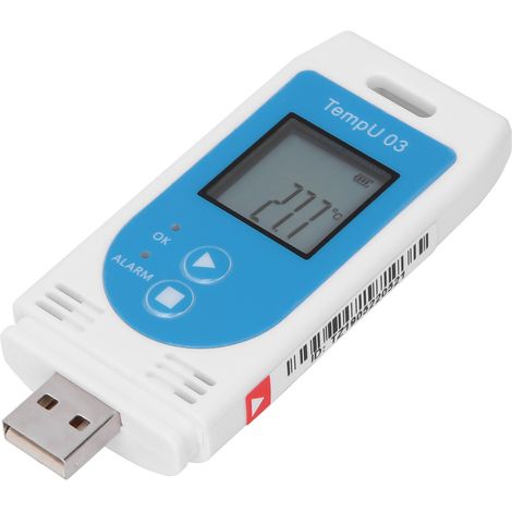 Enregistreur de données LCD USB de température et d'humidité PDF GSP (1/5)