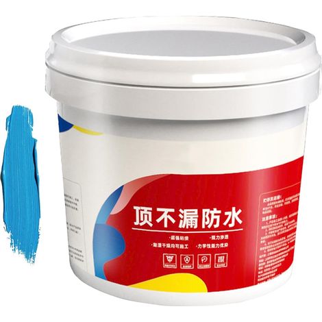 Adhésif imperméable, revêtements imperméabilisants pour toit extérieur adhésif imperméable à base d'eau pour patchs d'étanchéité, scellant pour réparation domestique pour fissures entre carreaux, (1/5)