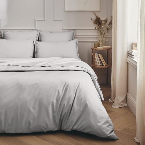 Housse de Couette en Percale de Coton, 260x240 cm (1/4)