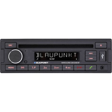 Blaupunkt Barcelona 200 DAB BT Autoradio kit mains libres bluetooth, tuner DAB+ Y689692 (1/5)