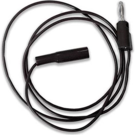 Mueller Electric  BU-2031-A-36-0 Cavo di misura [Spina a banana 4 mm - Mini-Krokodilklemme] 0.9 m Nero 1 pz.