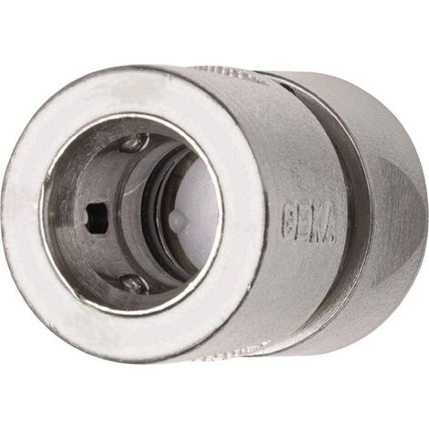 GEKA  pieza  de  manguera  Waterstop  sistema  de  conexión  GEKA  plus  latón  niquelado  tamaño  de  manguera  13  mm  -  46.0741.8 (1/3)