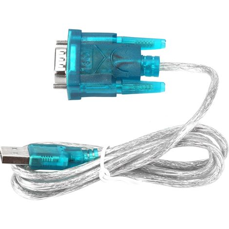 Câble adaptateur convertisseur USB vers RS232 série pour programmation PLC, plastique léger 40g, extérieur, 1 pièce (1/5)