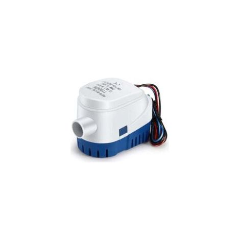 Automatische Bilgepumpe, 12 V, 1100 GPH, leise automatische Flüssigkeitspumpe für Schiffe, Wasserpumpe für Boote, Teiche, Schwimmbäder - Crezuo (1/4)