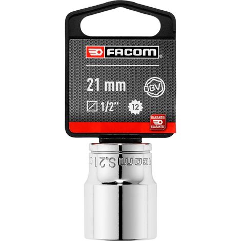 FACOM Steckschlüssel 1/2 12-Kant 21 mm, SB (1/3)