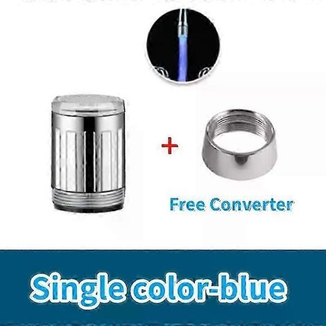 water faucet with temperature sensor led shower tap nozzle (1/5)