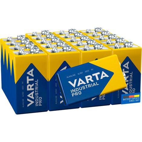 Batería 6LR61 Varta Industrial Pro MN1604 6LF22 9V (1/7)