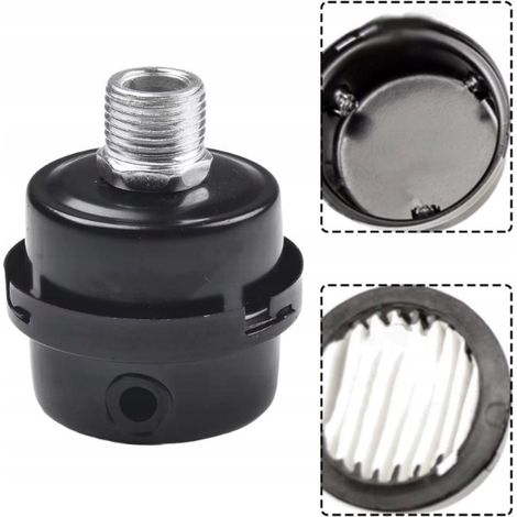 Luftfilter-Set 1/2 aus Metall für Kompressoren – Qualitätsset