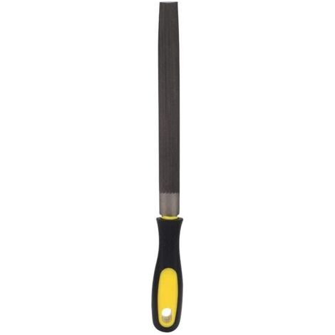 DEESSE SHOP-Lime En Acier, RâPe-Lime En Acier Demi-Rond Avec Moulin De 8 Po Avec Outil De FaçOnnage De La PoignéE Pour Projets En MéTal(Demi-cercle à dents fines) (1/5)