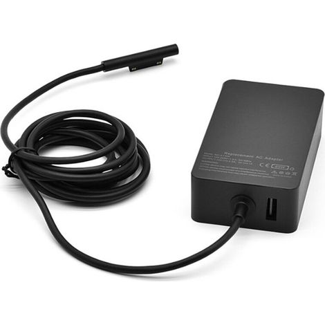 Kompatibel Surface Pro 34567 Laptop AC-Adapter 65W Tablet-Ladegerät EU-Stecker (1/2)
