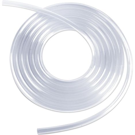Tuyau en silicone transparent pour la maison, l'eau potable, tuyau flexible en silicone de qualité alimentaire, diamètre intérieur 4 mm x 6 mm de diamètre extérieur, épaisseur de paroi 1 mm (2 (1/5)