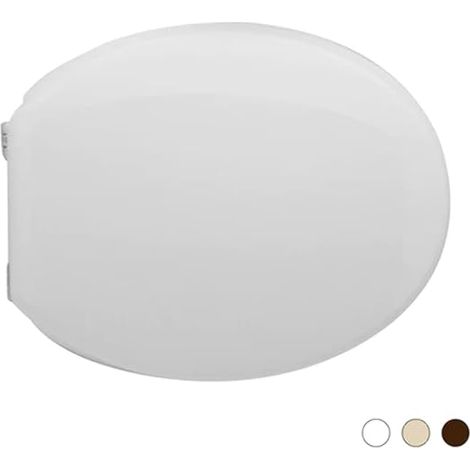 Copriwater Coprivaso Tavoletta Sedile WC per Globo Vaso LEI Bianco