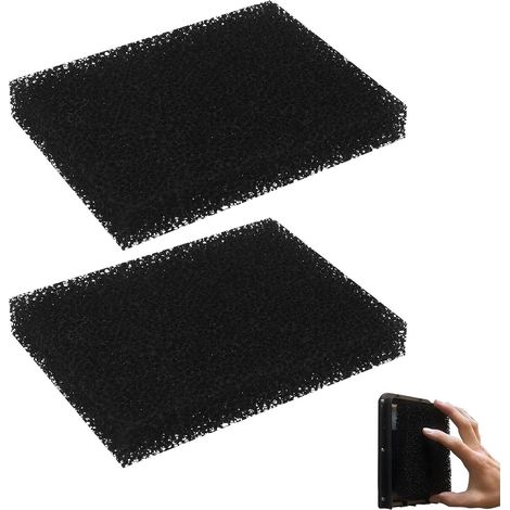 Filtre Charbon Actif 2pcs 128x99mm Noir Anti-Odeur Camping-Car (1/5)