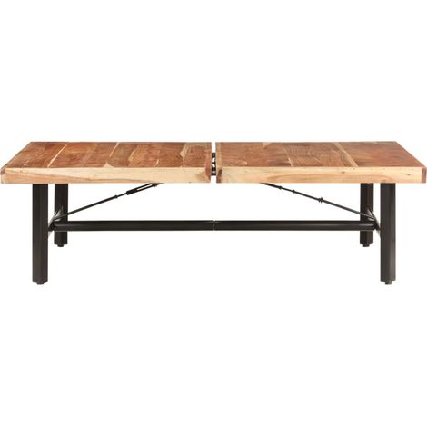 Maison Exclusive - Couchtisch 142x90x42 cm Akazie Massivholz