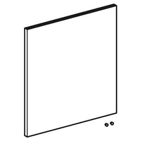 Geberit Tür für iCon Unterschrank, A: rechts für HWB B:38cm, sand-grau glänzend (1/2)