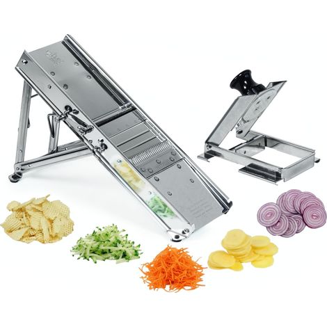 Mandoline inox avec chariot - 3 (1/5)