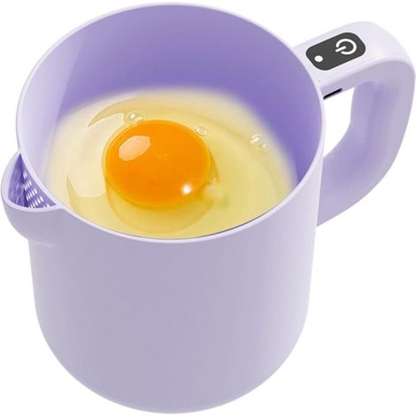 Fouet Électrique de Cuisine - Mousseur de Lait et Fouet Alimentaire -