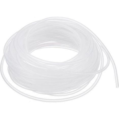 1/25" ID x 1/8" OD Tube en Silicone, 33ft Tuyau en Silicone Flexible Transparent pour le Brassage à Domicile Transfert d'Eau Air Liquide (1/5)