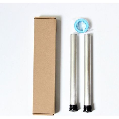 2Pcs Magnesium Rod Kit Black Weld Cap Scale Inhibition NPT3/4 Water Heater Anode Rod for RV -- (1/5)