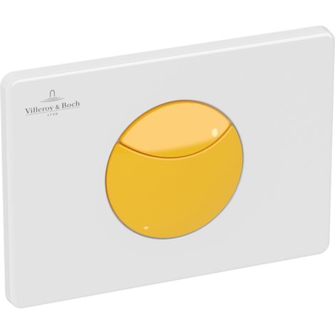 Plaque d'actionnement pour enfants VB ViConnect 169x64x223mm 2 rayons Jaune soleil (1/2)