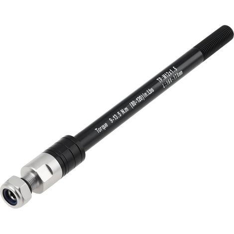 Remorque de vélo de 12 mm, longueur de l'essieu traversant réglable, 160-178 mm, compatible avec VTT et vélos de route