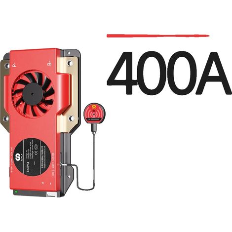 Sistema de gestión de batería, protección contra sobrecarga, opciones de comunicación inteligentes, BMS RS485CAN de 400 A, 16S 48V BT LiFePO4 (1/2)