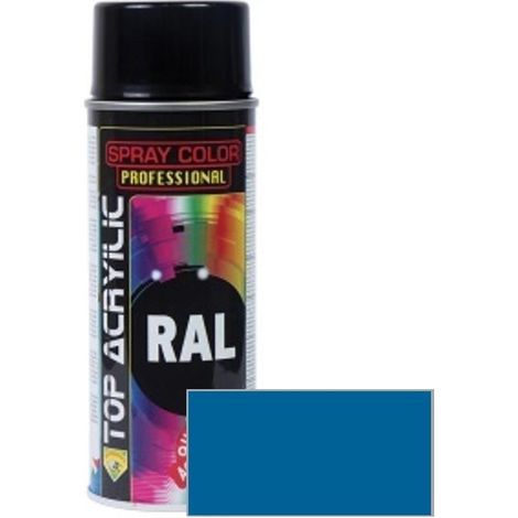 spray acrílico. 100% acrílico puro. aerosol. azul azur ral-5009. interior y exterior - ambrosol (1/3)