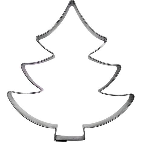 Molde para tarta de árbol de Navidad en acero inoxidable para tartas navideñas festivas