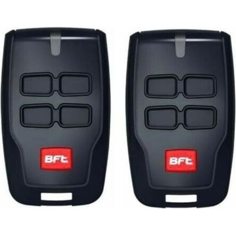 2er-Pack BFT Mitto B RCB04 R1 Fernbedienungen ersetzt durch BFT MITTO COOL C4 (1/5)