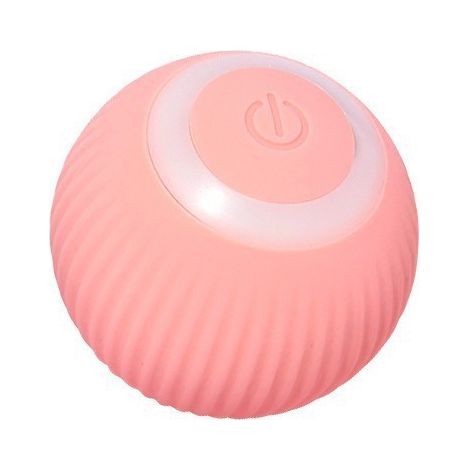 (Rose) Jouet interactif intelligent pour chat, balle roulante automatique, se déplaçant tout seul
