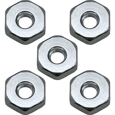 5 Pieces Ecrou de Barre de Couvercle de Pignon Remplacement pour Tronçonneuse STIHL Ecrou de Barre de Remplacement pour Stihl MS240 MS260 MS270 MS280 MS290 MS310 MS390 MS340 MS360 MS360C MS440 MS460 M (1/4)