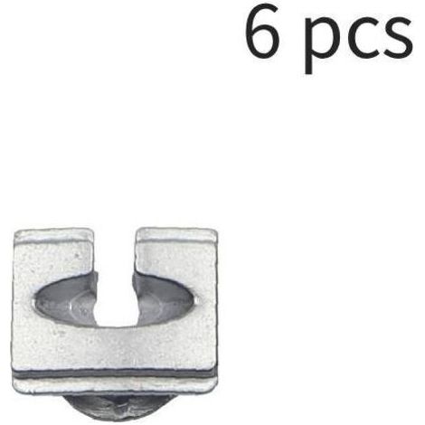 6 manchons à œillets de rechange pour débroussailleuses, manchons à œillets pour fil de débroussailleuse, accessoires pour débroussailleuses, têtes de débroussailleuses (1/5)