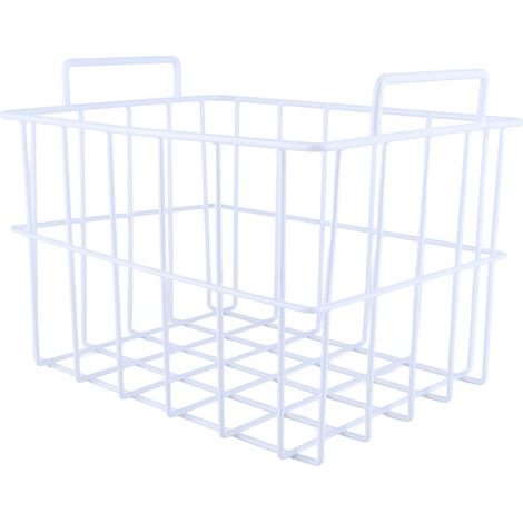 Ampio cestello multifunzionale per congelatore, ripiano portaoggetti per frigorifero, bagno e cucina, 200 mm/7,87 pollici (1/5)