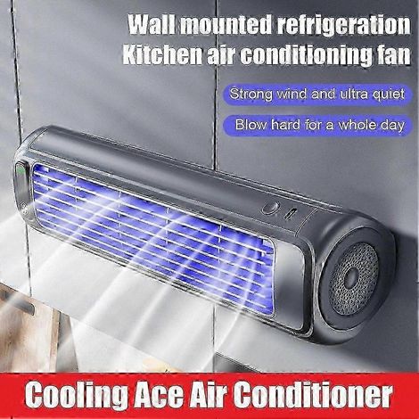 Kompakter, leiser Mini-Ventilator mit 3 Geschwindigkeitsstufen tragbare Klimaanlage für kleine Räume, Zuhause und Büro geräuscharm, leicht und praktisch. (1/5)