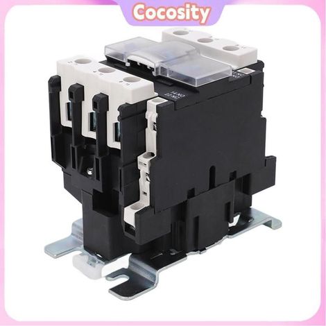 Contacteur AC - COCOSITY - Tripolaire 220V 40A - Contacts argentés - Haute sensibilité (1/5)