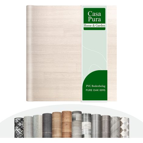 Pure Oak 009s Aspect Bois carrelage Revêtement de Sol, 200 x 800 cm (1/5)