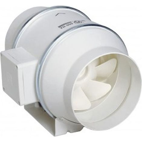 Unelvent TD MIXVENT ventilador blanco de conducto bi-velocidades silencioso (1/2)