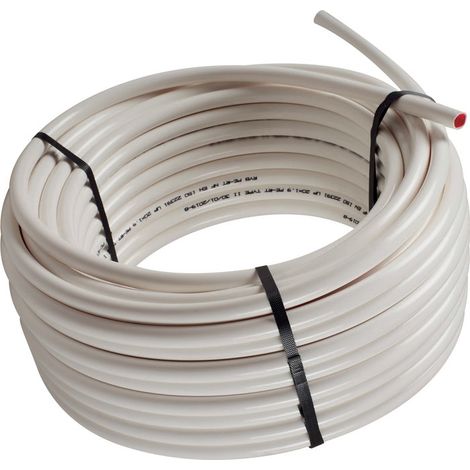 Tube PE-RT – Calineo – ELYDAN – Blanc intérieur rouge - diamètre20 - L 100 m