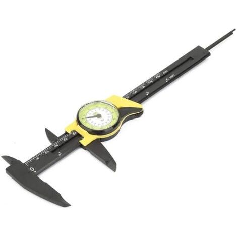 Micrométrique en Acier Inoxydable, Pied à Coulisse de Montre Numérique 0-150 Mm avec écran LCD Précision de 0,1 Mm pour la Mesure de L'extérieur, de (1/4)