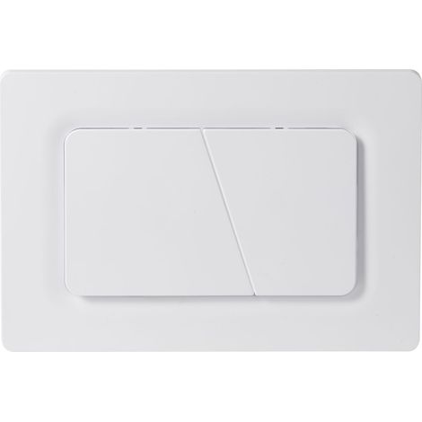 Plaque Commande WC Pour Sigma,UP300/UP320,Blanc (1/5)