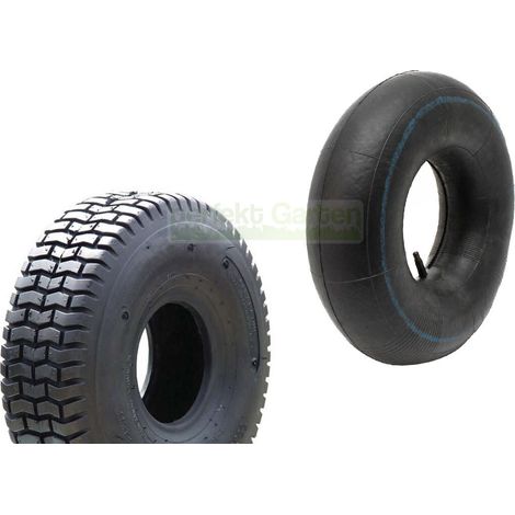 15x6.00-6 4PR (15 x 600 - 6) tondeuse à gazon / tracteur à gazon / tracteur + chambre à air (1/2)