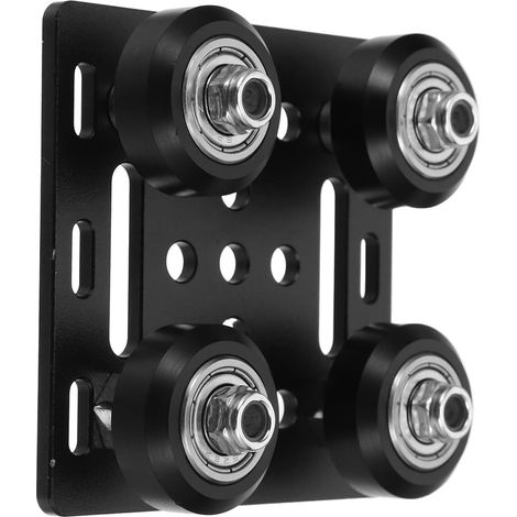 Poulie de Style V Européen en Métal Plaque Compatible Profilé Aluminium 2020 à Rainure en V pour Accessoires Solide D'imprimante 3d Facile à Assembler (1/5)